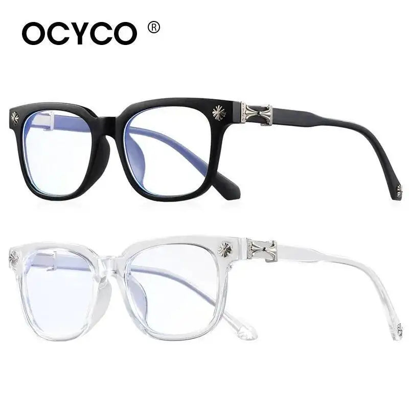 Classic Square Blue Light Blocking Eyeglasses