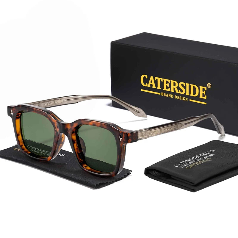 Caterside Square UV400 Sunglasses — Unisex Fashion Eyewear