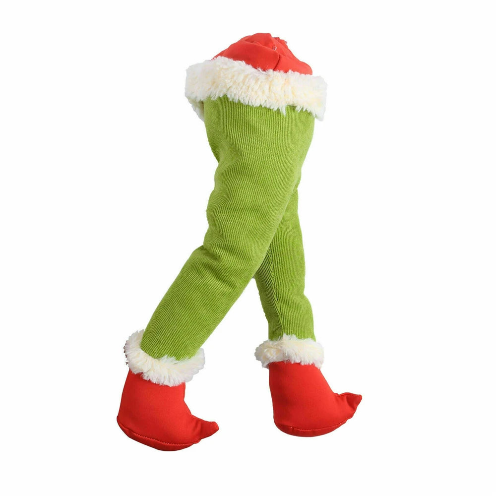 Christmas Elf Leg Plush Toy – Festive Tree Decoration & Holiday Home Decor