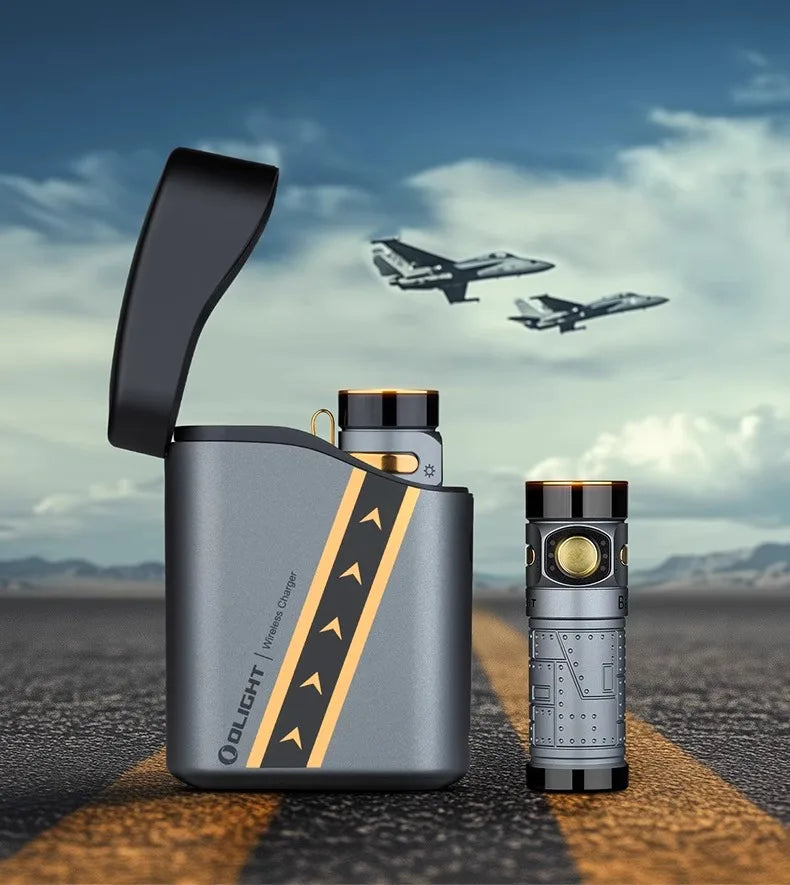 High-Performance Portable Flashlight – Baton 4 with 1300 Lumens for Self-Defense and Outdoor Use