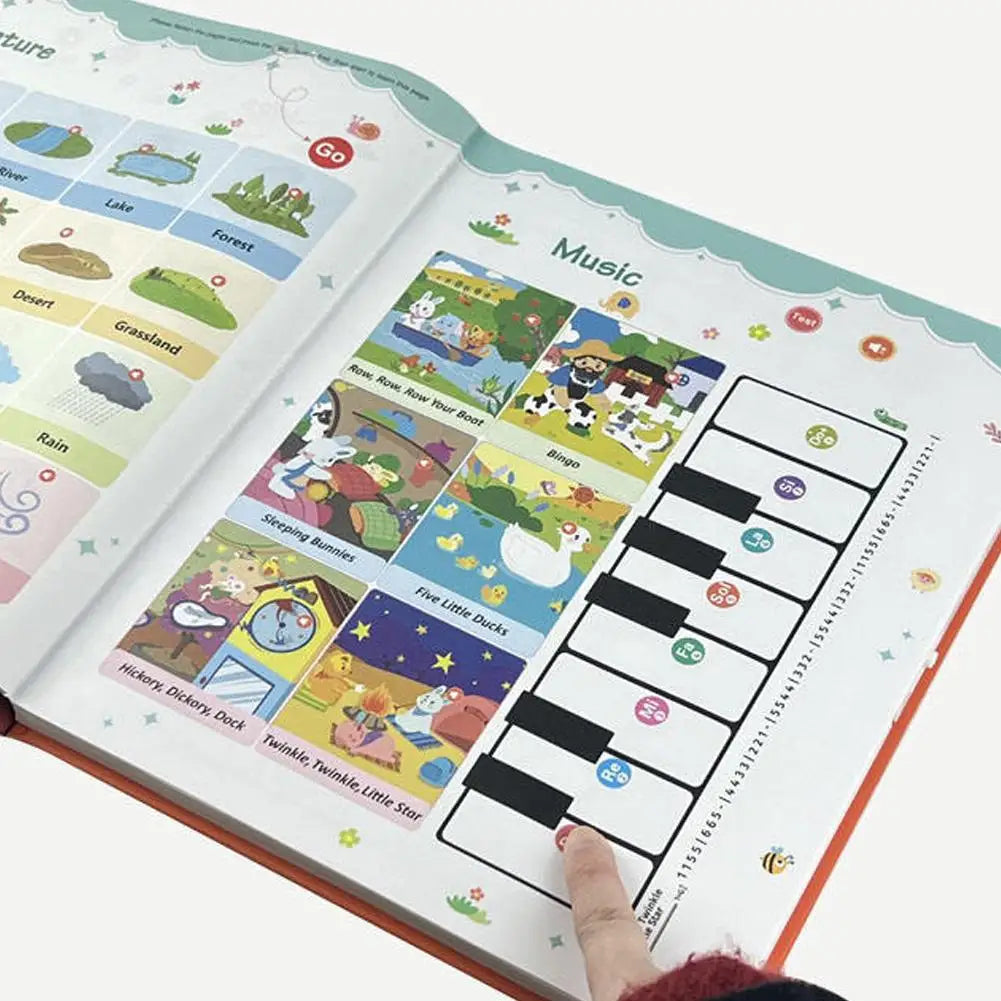 My First English Sound Book for Babies & Toddlers – Interactive Learning Toy with Fun Words & Sounds for Early Language Development