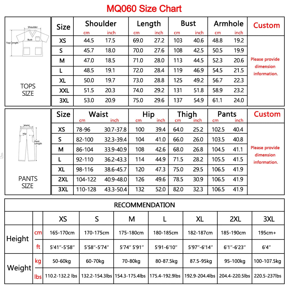 Men's Fluid-Resistant Medical Scrubs Set — Soft Breathable 2-Piece Healthcare Uniform
