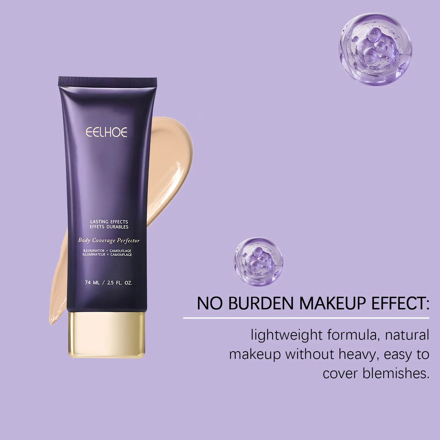 Body Concealer – Full Coverage, Long-Lasting & Waterproof – Flawless Natural Finish for Scars, Blemishes & Imperfections