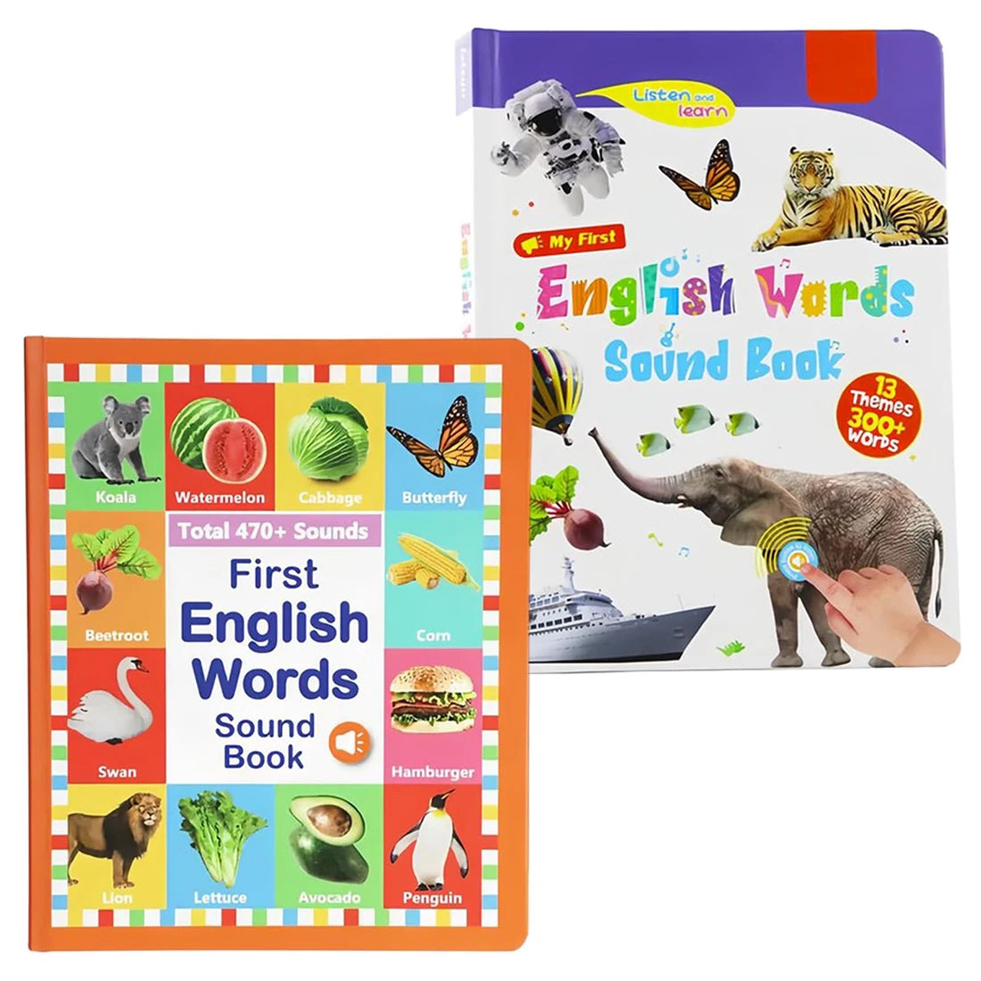 My First English Sound Book for Babies & Toddlers – Interactive Learning Toy with Fun Words & Sounds for Early Language Development