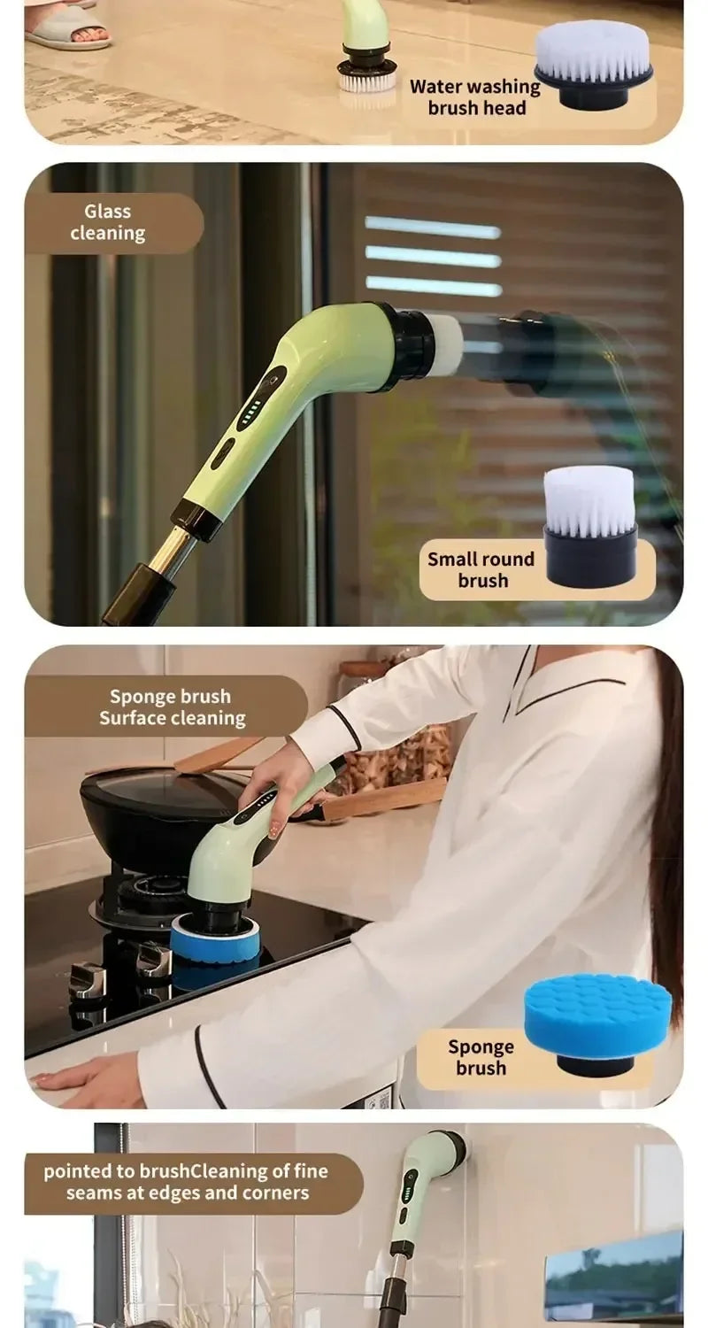 Cordless Electric Spin Cleaning Brush