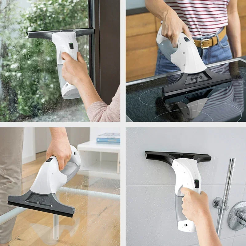 Rechargeable Electric Window Cleaner – Strong Suction Glass Cleaning Tool