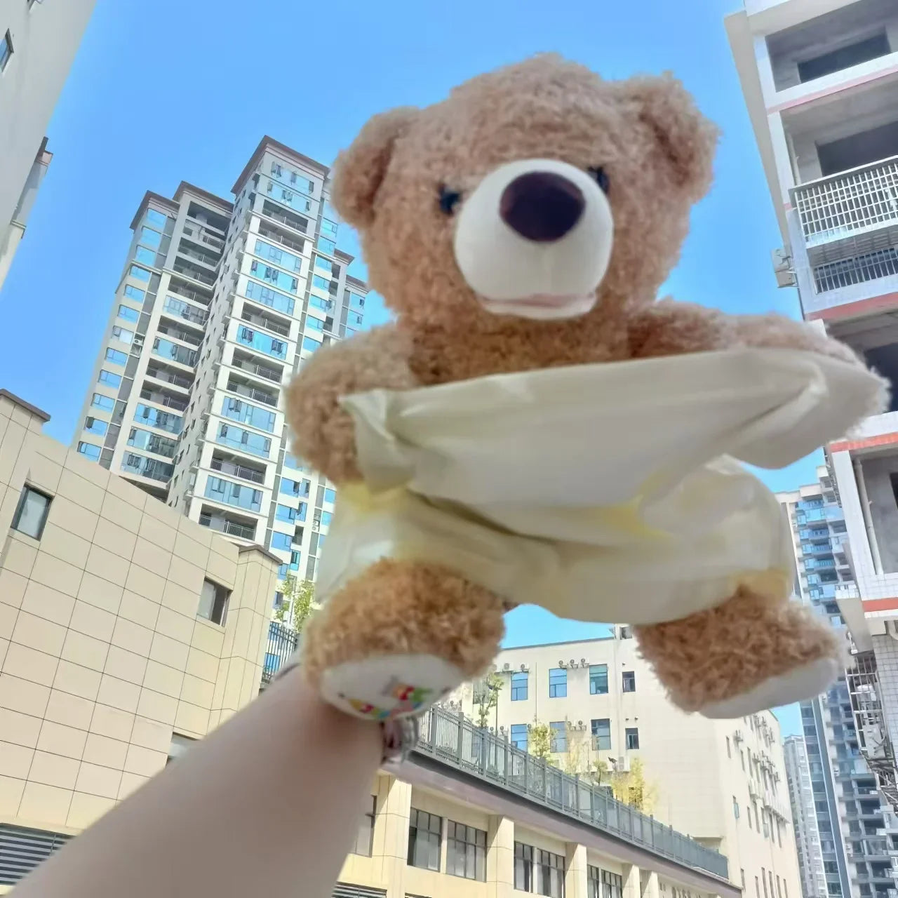 Shy Teddy Bear Electric Plush Toy – Peekaboo Talking & Moving Stuffed Animal for Kids, Baby Entertainment Gift