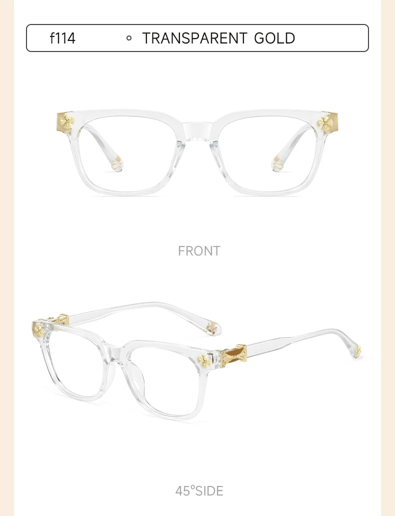 Beau Five Square Blue Light Blocking Glasses — Lightweight Everyday Eyewear for Women
