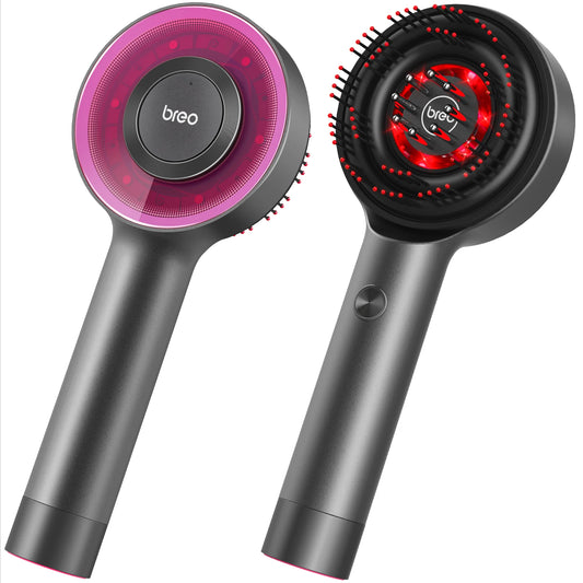 Electric Scalp Massager Brush for Hair & Head, Cordless Rechargeable Scalp Massage Comb, IPX7 Waterproof, USB Type-C Charging