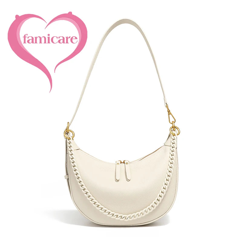 Women’s Casual Leather Tote Bag – Large Soft Cowhide Shoulder Purse for Shopping & Travel