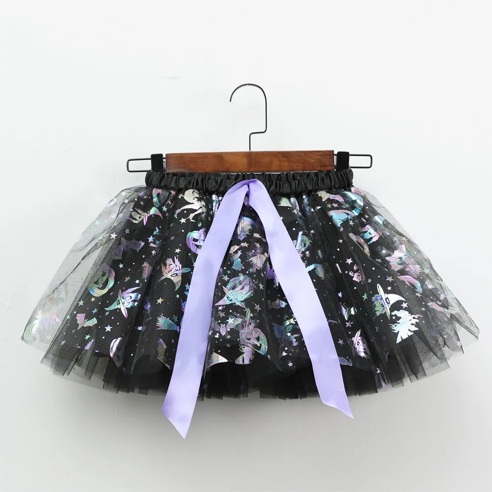 Girls' Halloween Tutu Skirt