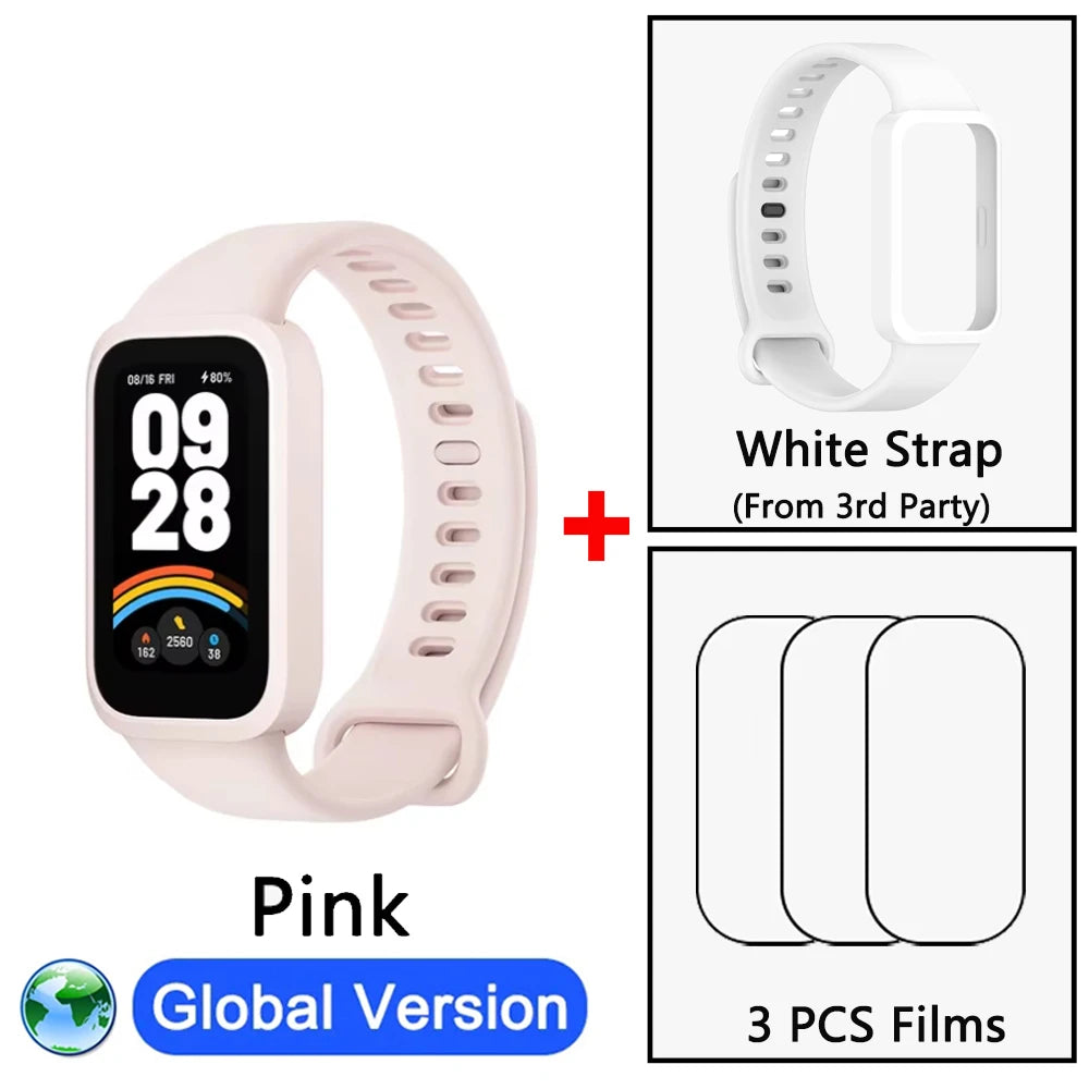 Global Version Smart Band 9 Active – 1.47" TFT Display, 18-Day Battery Life, Fitness & Health Tracker