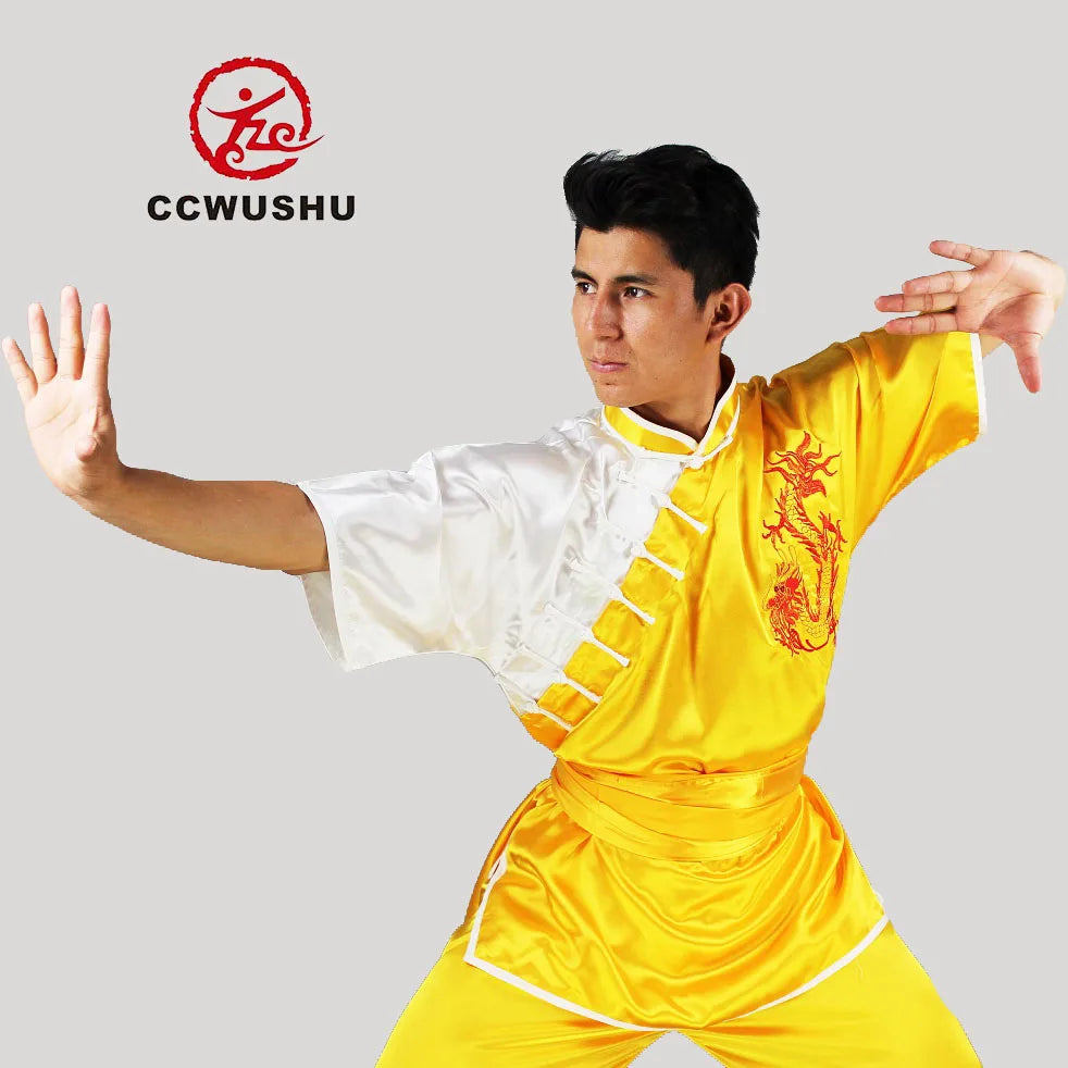 Traditional Chinese Martial Arts Uniform: Wushu Uniform Changquan Nanquan Clothes for Sports and Cultural Activities