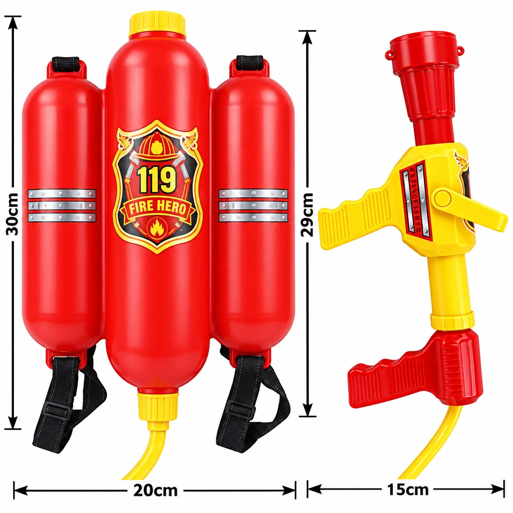 Kids' Firefighter Costume Set
