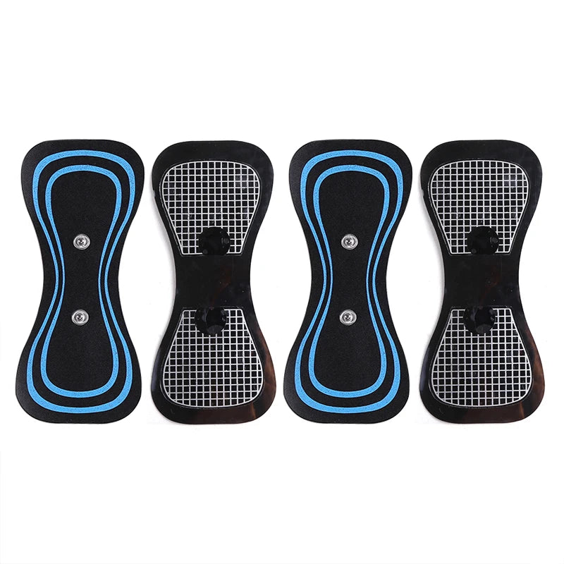 EMS Massager Gel Pads – Reusable Electrode Stickers for Muscle Relief & Neck Therapy
