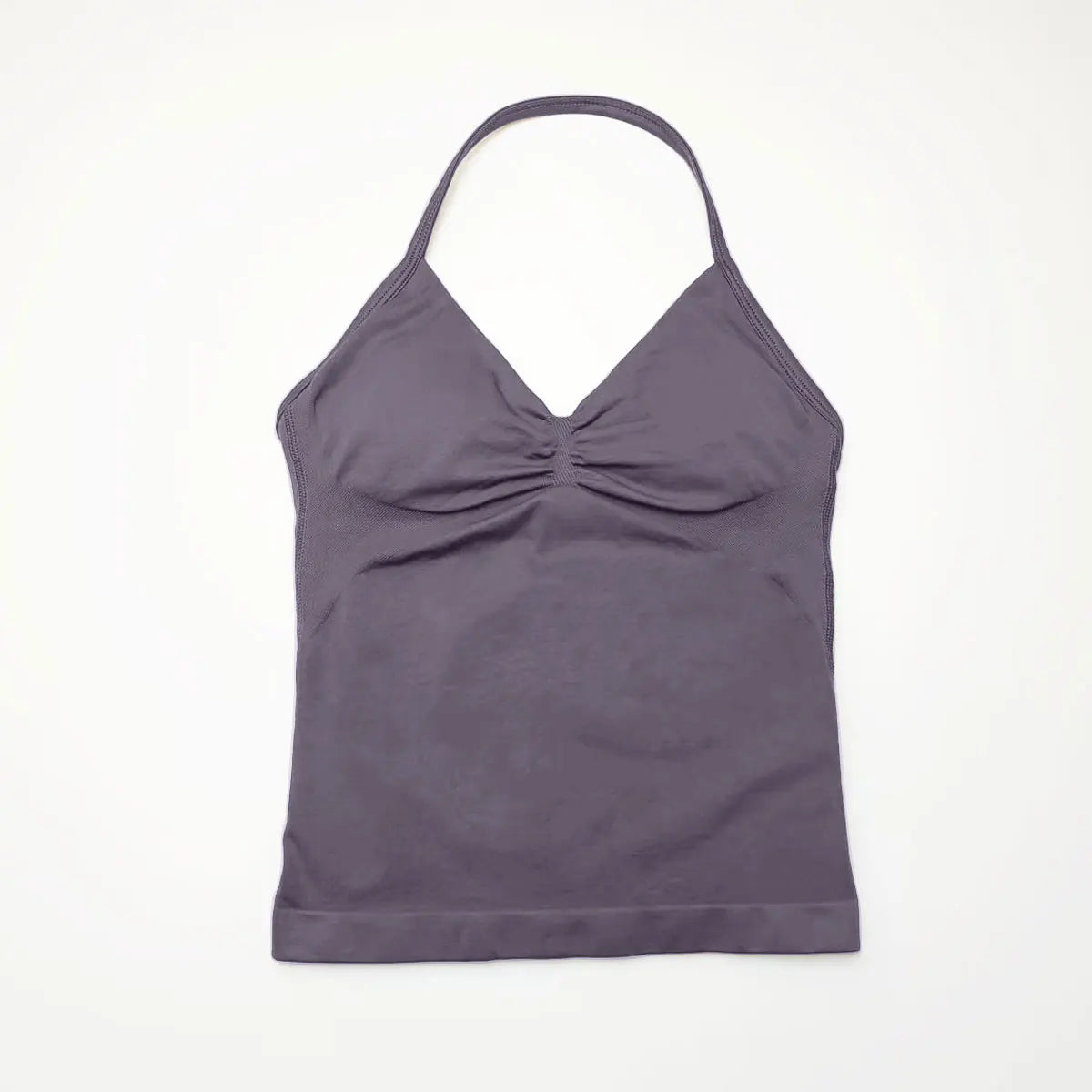 Women's Seamless Longline Yoga Tank Top with Removable Pads