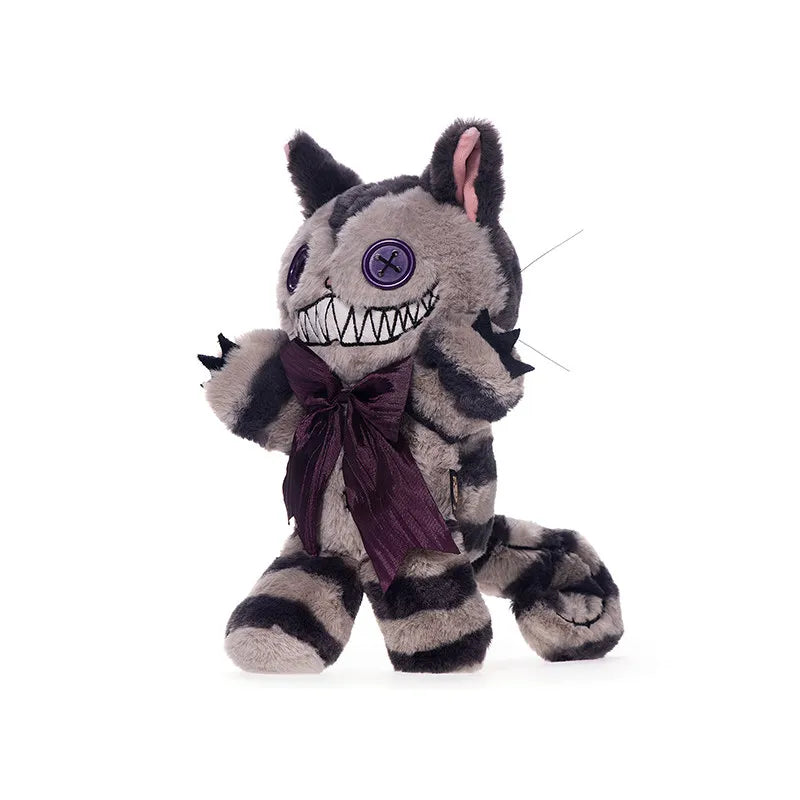 Official Cheshire Cat Plush Doll Funny Kawaii Cartoon Cat Pendant Collectible Stuffed Animal Birthday Gift