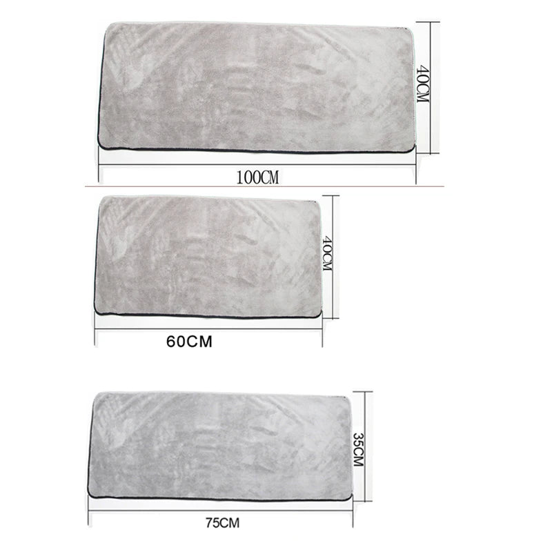 Microfiber Car Wash Towel — Multi-Size