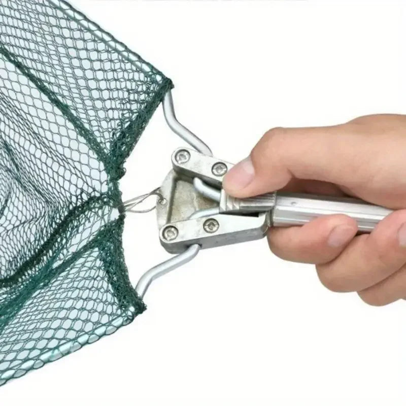 Foldable Fishing Landing Net – Ultra-Light Aluminum Alloy Telescopic Handle