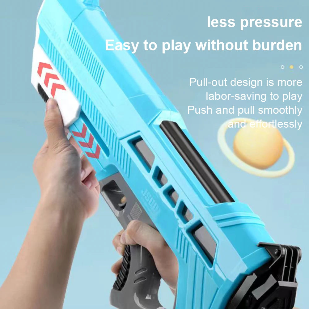 Electric High-Pressure Water Gun – Large Capacity Outdoor Toy for Kids | Summer Beach & Pool Fun