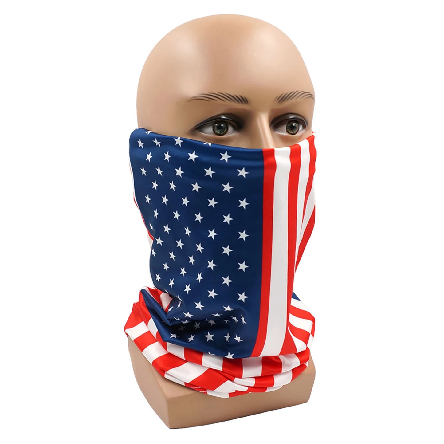 2026 World Football Fans Flag Headscarf – Windproof Seamless Face Mask & Neck Gaiter