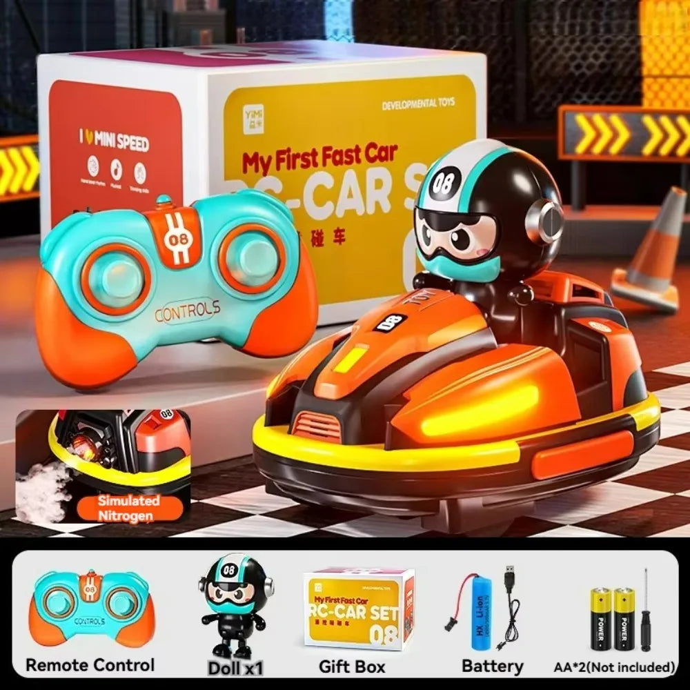 RC Battle Bumper Car Toy – Remote Control Bumper Kart for Kids