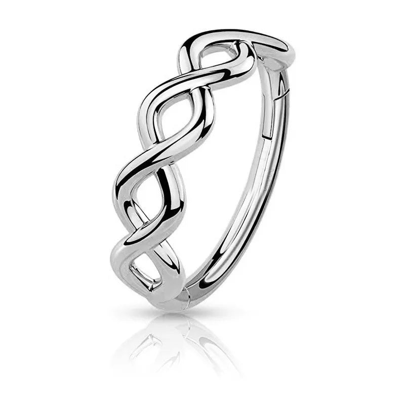 316L Stainless Steel Bee Piercing Jewelry, Clicker Earring for Conch, Tragus, Helix, Daith & Nose – Women’s Body Piercing