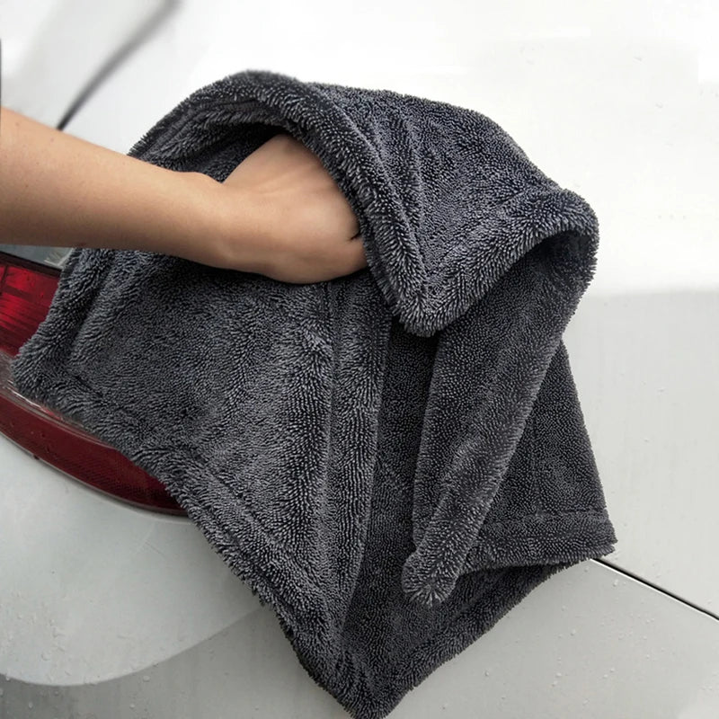 1200 GSM Microfiber Car Wash Towel – Double-Sided, Super Absorbent