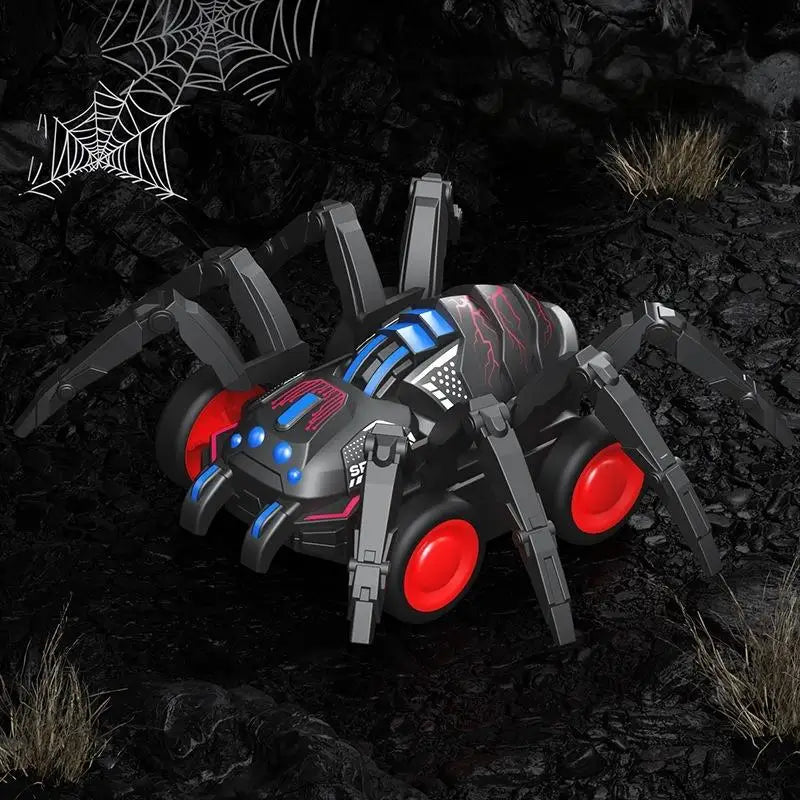 Push-and-Go Spider Toy