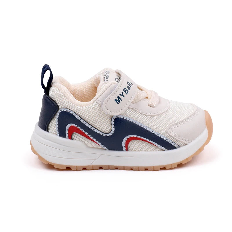 Breathable Soft-Step Toddler Sneakers – Lightweight Anti-Slip Shoes for Boys & Girls (1–3 Years, Spring/Autumn Wear)