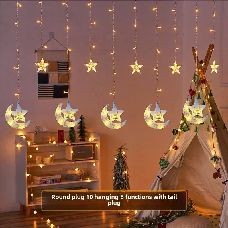 Decorative LED String Lights for Ramadan and Eid Celebrations