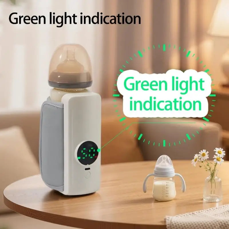 Portable Rechargeable Baby Bottle Warmer with Temperature Control