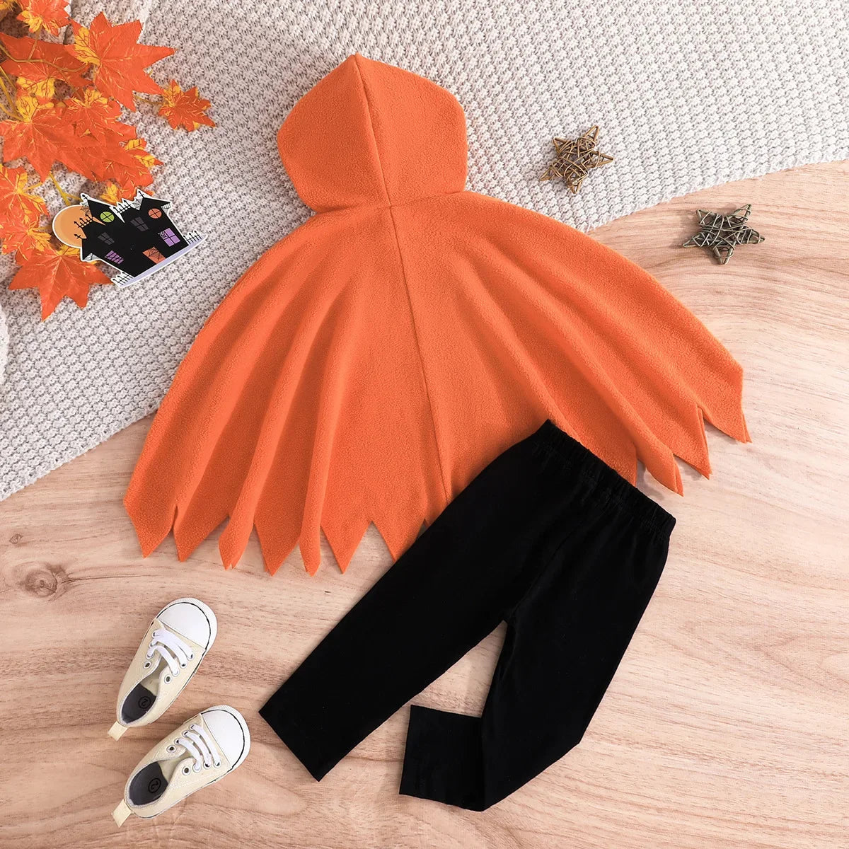 Halloween Ghost Hooded Costume Cape