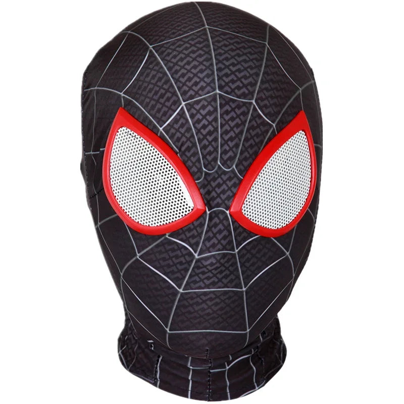 Superhero Spider Mask with Eye Lenses – Kids Roleplay Costume Accessory for Halloween, Cosplay, School Party, Holiday & Birthday Gift