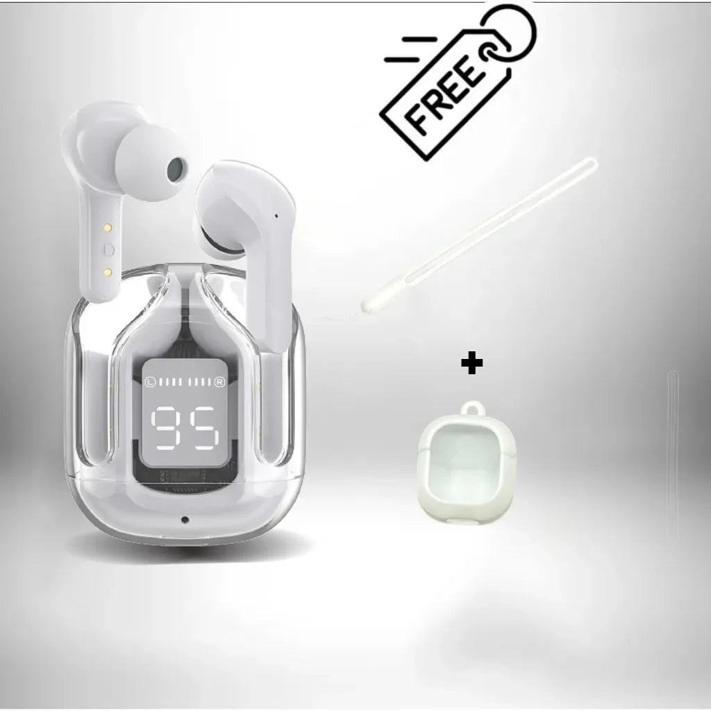 T2 TWS Gaming Earbuds Bluetooth 5.3 – HD HiFi Stereo, Noise Reduction, Wireless Earphones with Protective Case & Lanyard