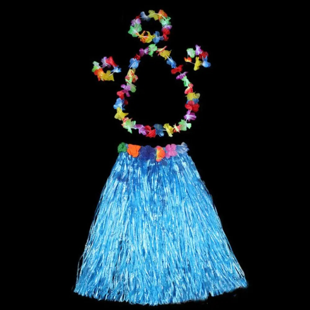 Hawaiian Hula Grass Skirt for Women – 40 cm Luau Party & Fancy Dress Costume