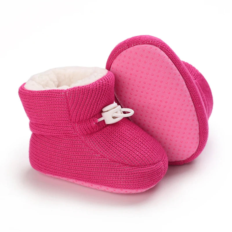 Baby Winter Boots – Soft Sole, Non-Slip Shoes for Newborns, Toddlers, Boys and Girls