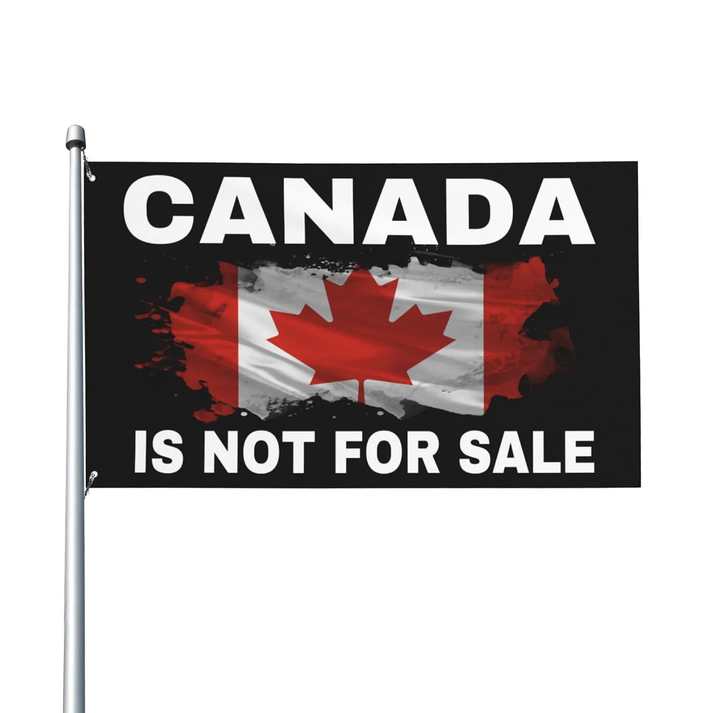 “Canada Is Not For Sale” Flag 3x5 Ft Yard Sign Banner Canada Is Not For Flag 3x5 Ft Yard Sign Banner Garden Flags for outside