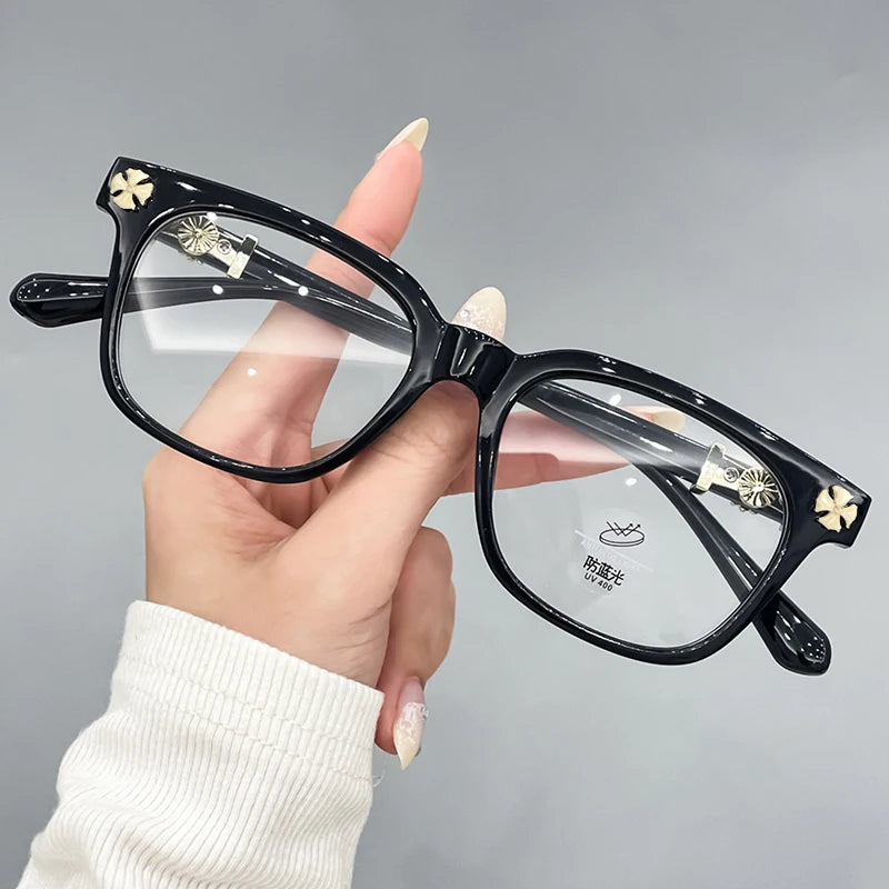 Beau Five Square Blue Light Blocking Glasses — Lightweight Everyday Eyewear for Women