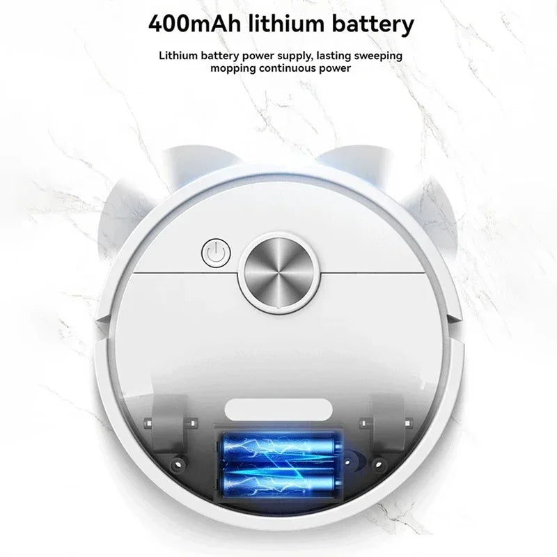 Automatic Robot Vacuum Cleaner 5-in-1 – Smart Sweeper, Mop & Mini Cleaning Machine with USB Charging for Home (2026 Model)