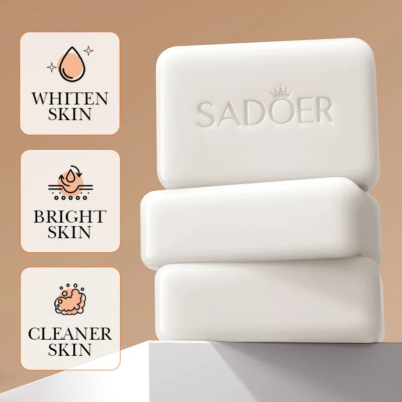 SADOER Face and Body Cleansing Soap Bar