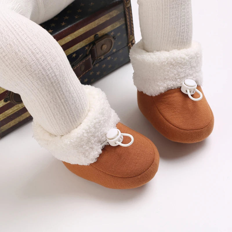 Baby Winter Boots – Soft Sole, Non-Slip Shoes for Newborns, Toddlers, Boys and Girls