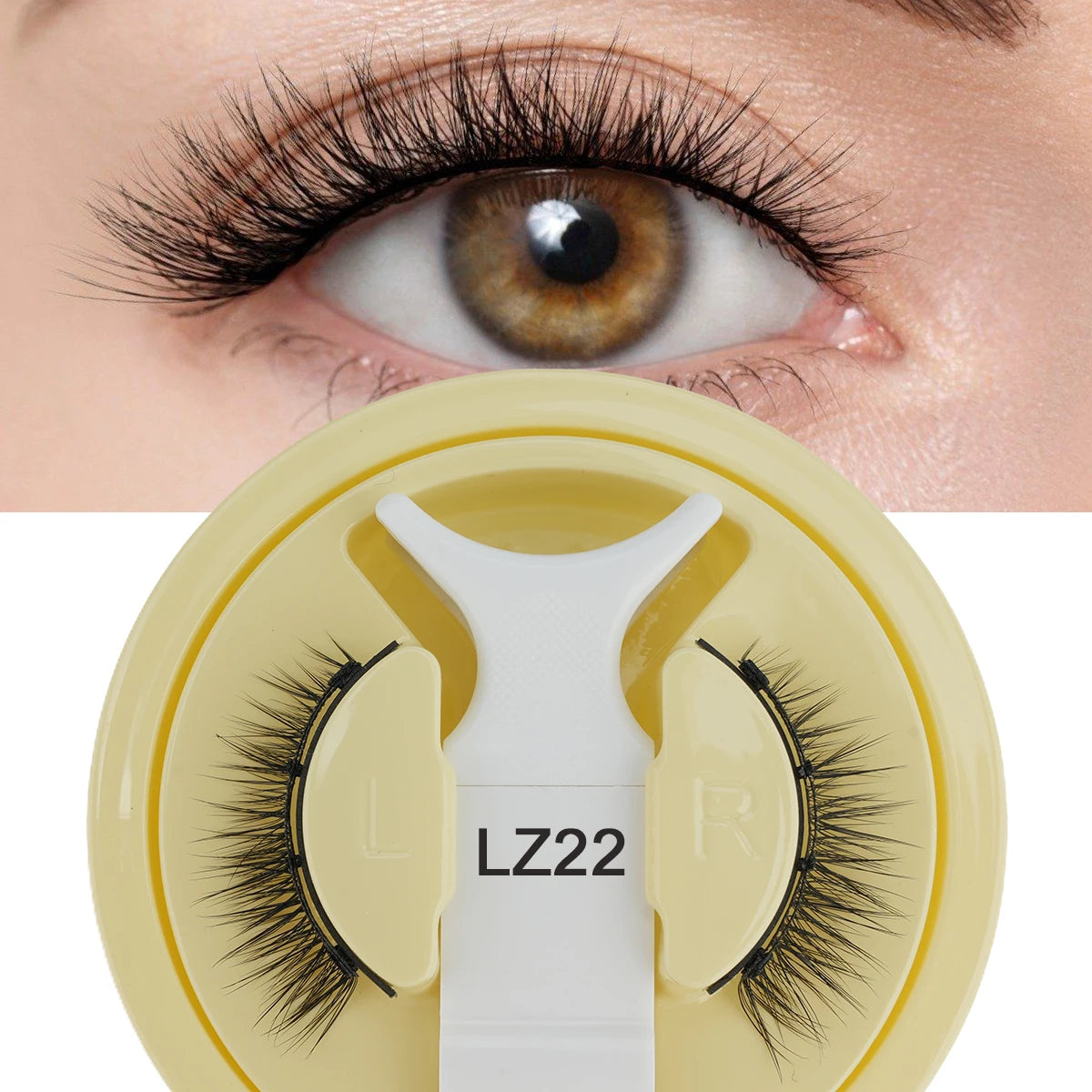 Magnetic Eyelashes Kit – Reusable 3D Mink Lashes | No Glue Needed | Long-Lasting Winged False Lashes with Applicator