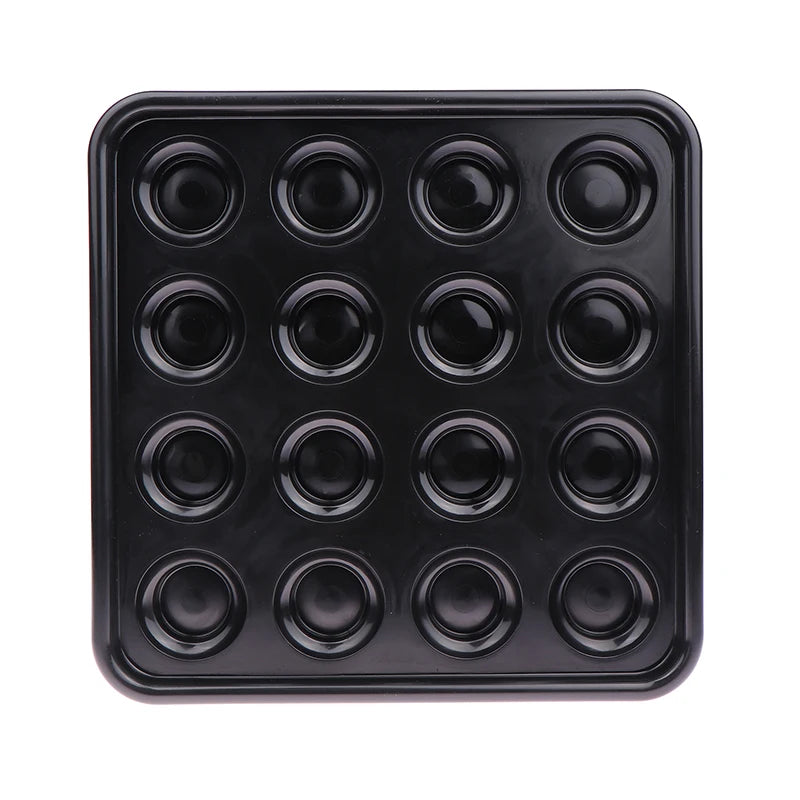 16-Slot Billiard Ball Storage Tray