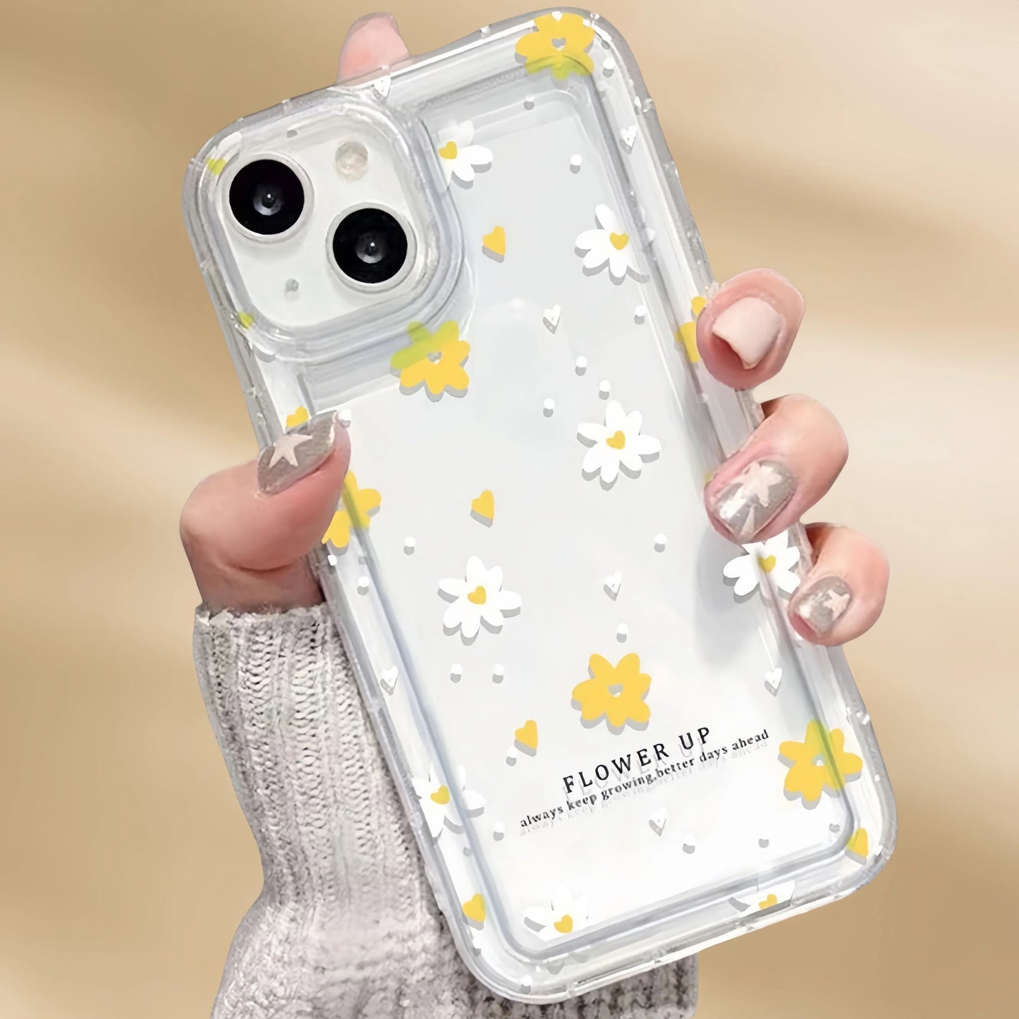 Sun Moon Stars Silicone Phone Case for iPhone