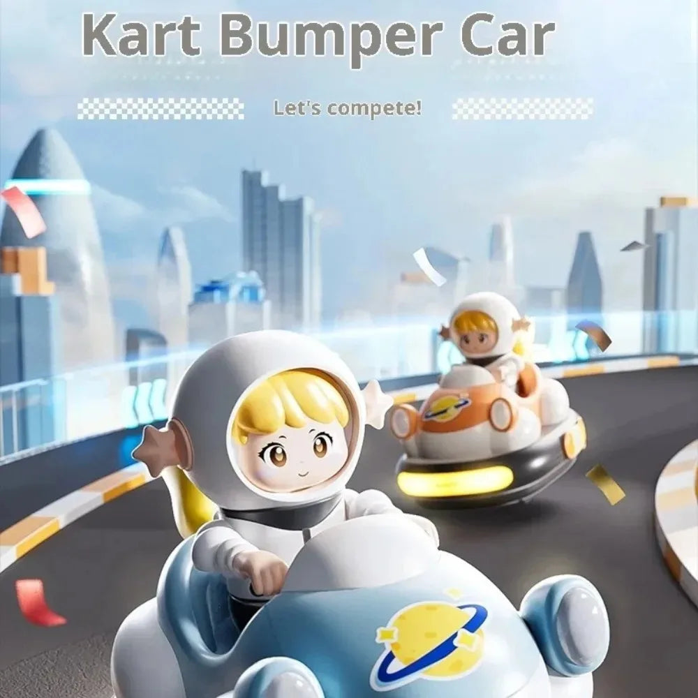 Remote Control Bumper Kart Set – 2-Player RC Drift Racing Cars