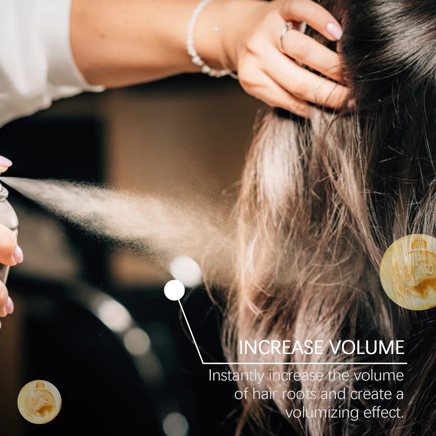 Volumizing Dry Shampoo Spray – Adds Volume, Absorbs Oil & Eliminates Odor, Instant No-Wash Hair Refresh (150ml)