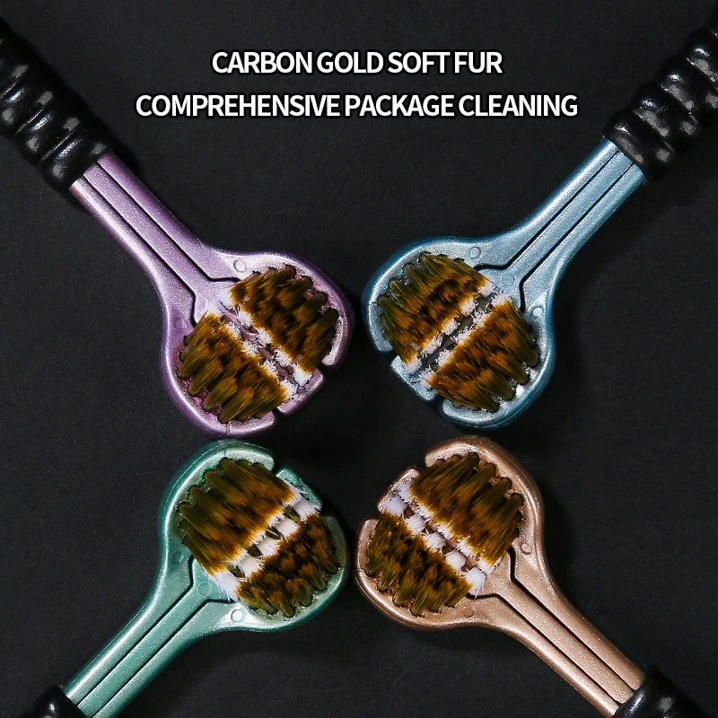 Three-Sided Soft Bristle Toothbrush (1PC / 2PCS / 4PCS) – Advanced Adult Oral Care for Gentle Cleaning & Gum Protection