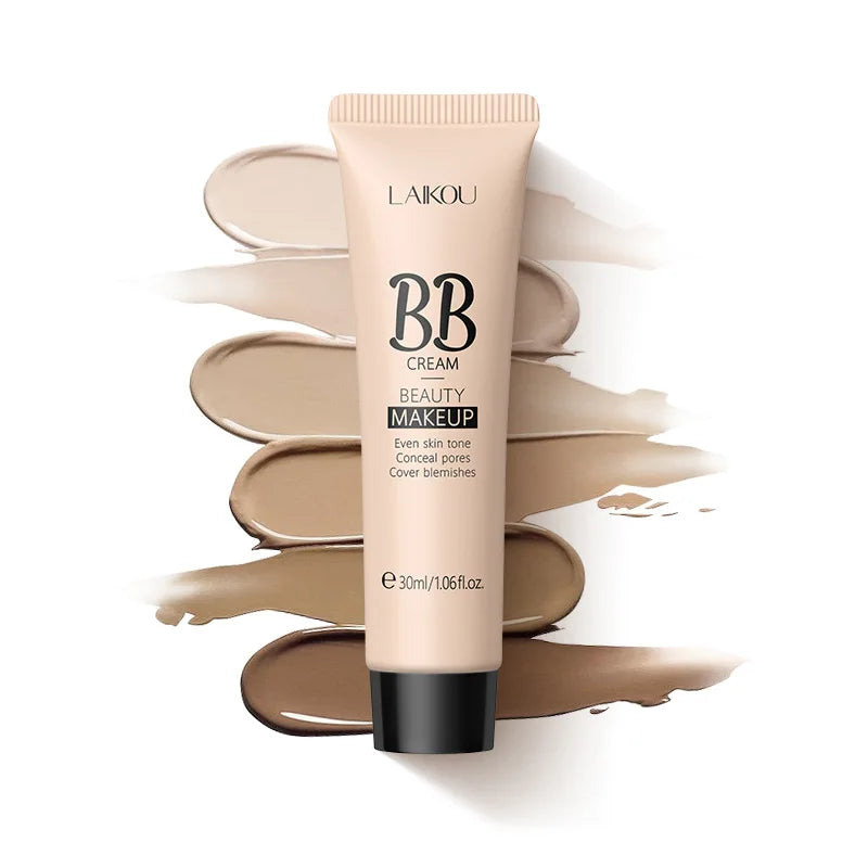 LAIKOU BB Cream with SPF — Lightweight Liquid Foundation & Concealer