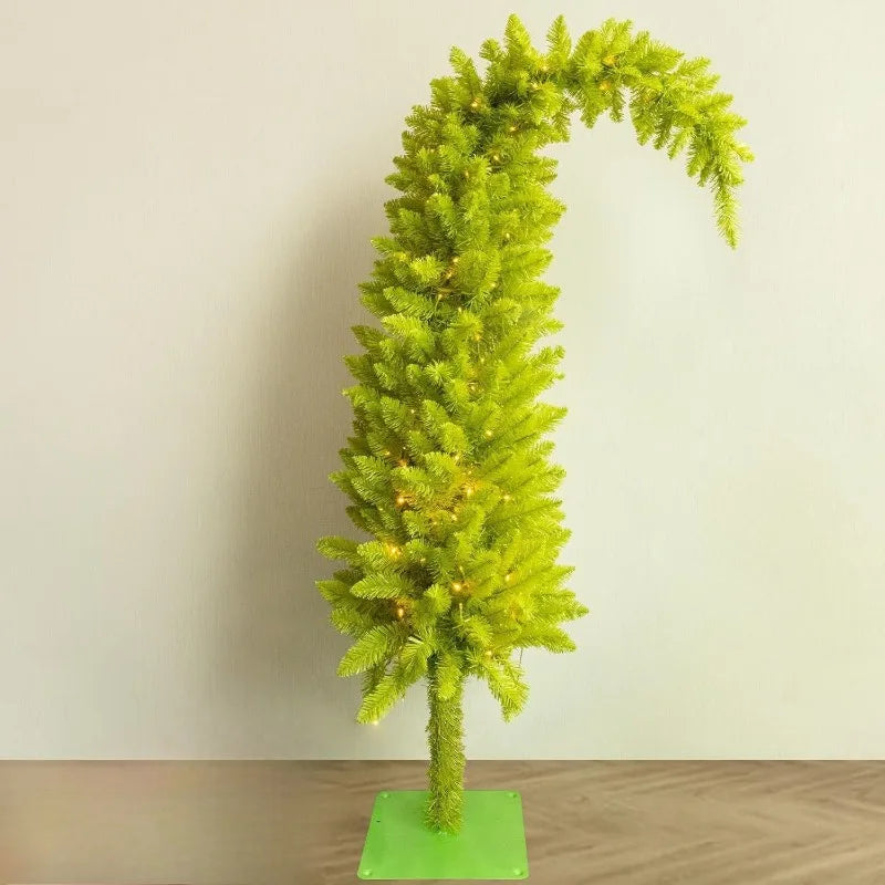 Artificial Christmas Tree with Santa Hat Design – PVC Holiday Decoration (90cm / 150cm)